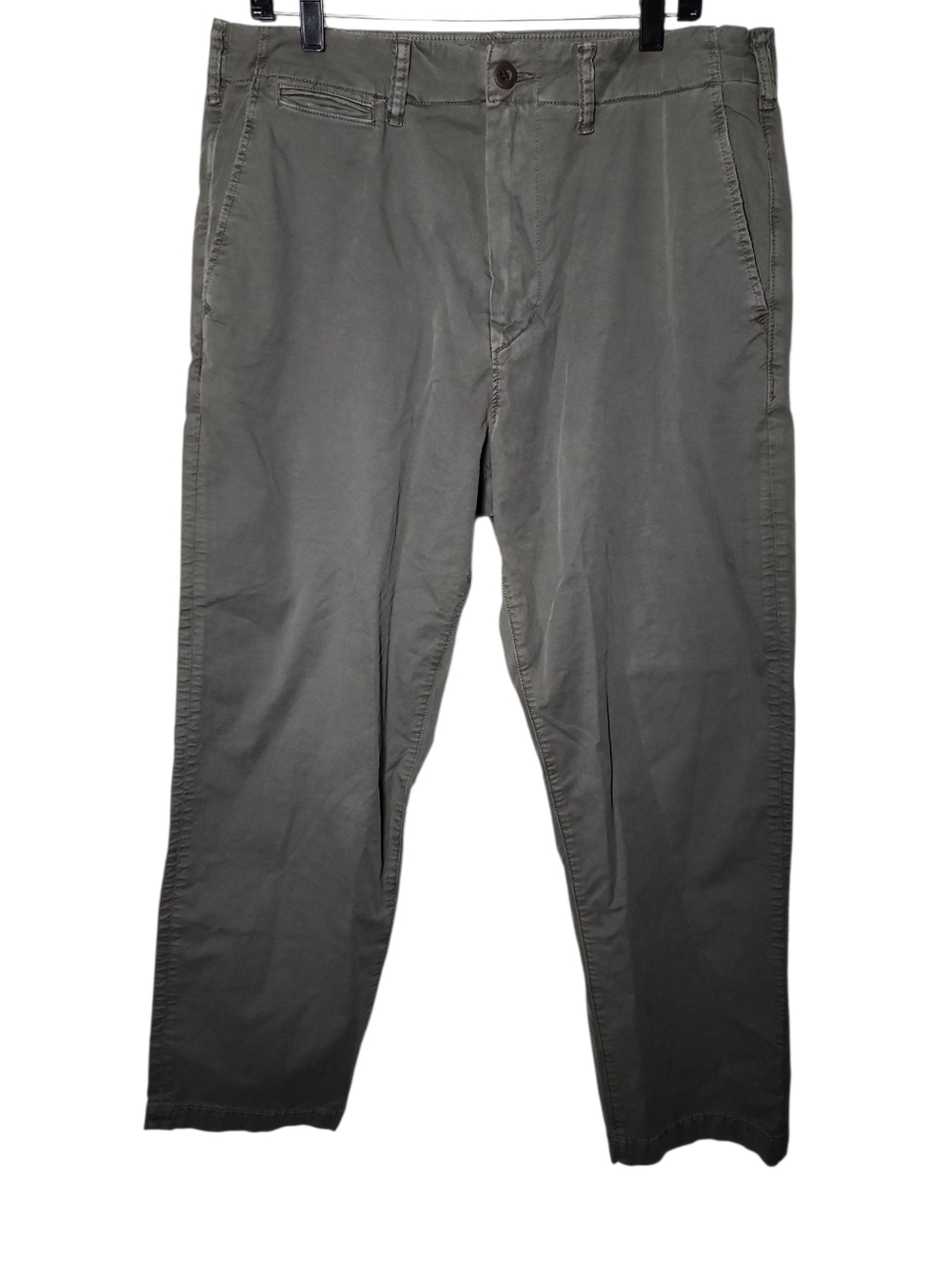 American Eagle 90's Baggy Lived-in‎ Khakis  Gray Nwt Size 34